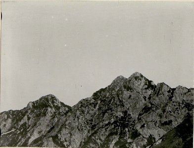 Montasch, Köpfach und Mittagskofel von der kl. Naboisscharte, VI. Teilbild (BildID 15516885)