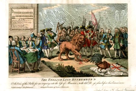 Minorque 1756 The English Lion Dismembered