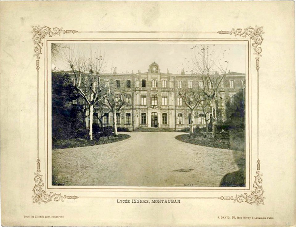 Montauban, lycée Ingres, façade (J David)