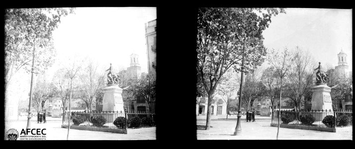 Monument a Álvarez de Castro, o ' Monument als defensors de Girona de 1808-1809 ' de Girona