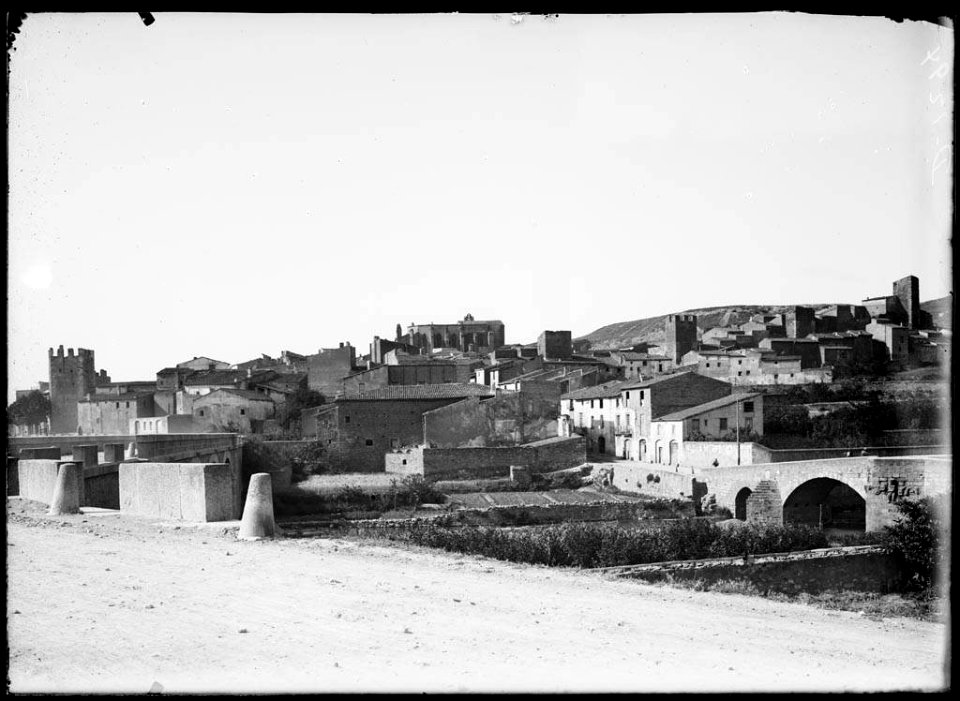 Montblanc, vista general del poble