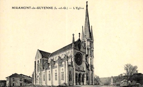 Miramont - église