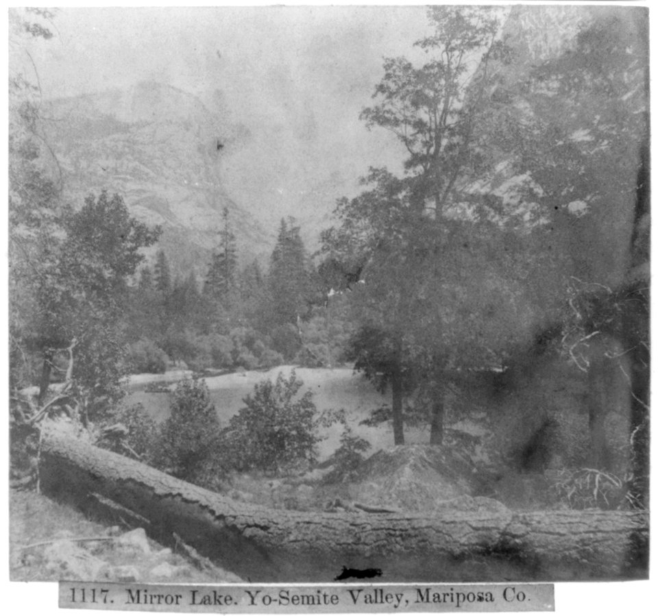Mirror Lake - Yosemite Valley, Mariposa County LCCN2002717154