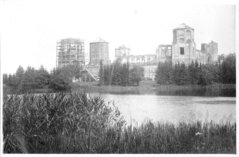 Mirski zamak, Zamkavy. Мірскі замак, Замкавы (A. Visłocki, 1923)