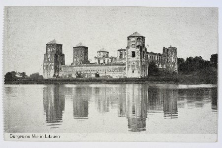 Mirski zamak, Zamkavy. Мірскі замак, Замкавы (J. Bułhak, 1908, 1915-17)