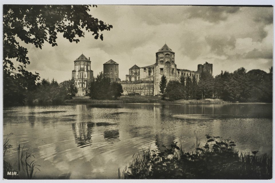 Mirski zamak, Zamkavy. Мірскі замак, Замкавы (H. Poddębski, 1918-30) (3)