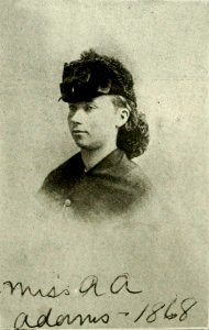 Miss A. A. Adams (Asenath Ann Adams) 1868