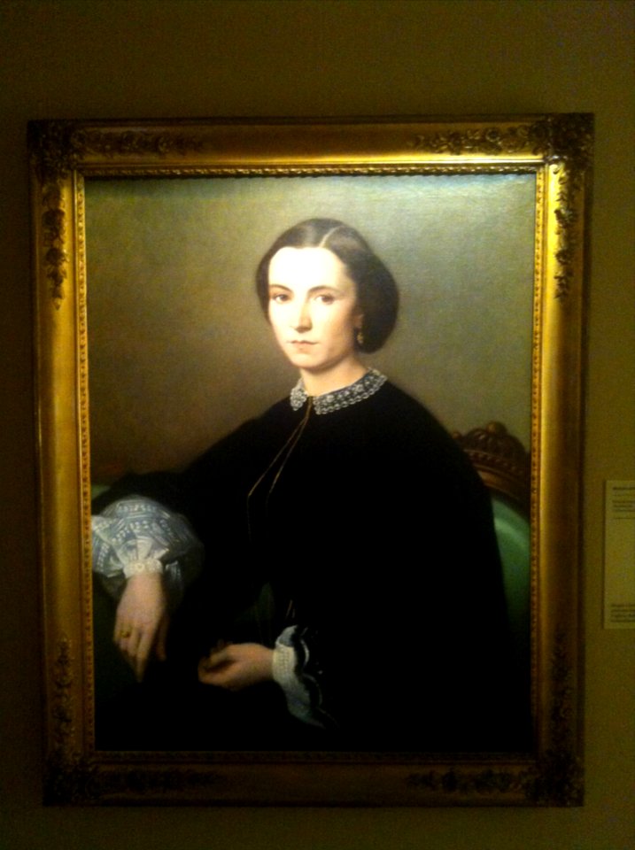 Miquel Gimferrer- Retrat de Dolors Hortal de Matas- 1860