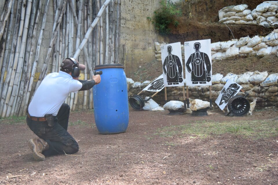 Sport weapon competition photo