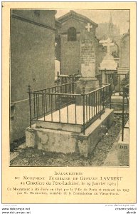 Monument de Gustave Lambert