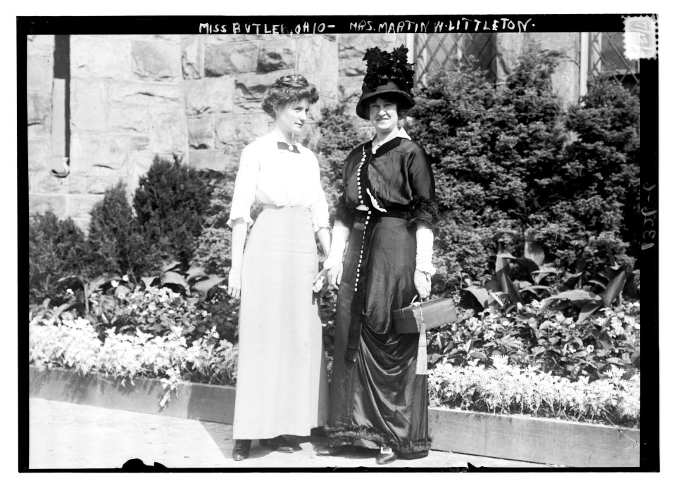 Miss Butler, Ohio & Mrs. Martin W. Littleton LCCN2014687030