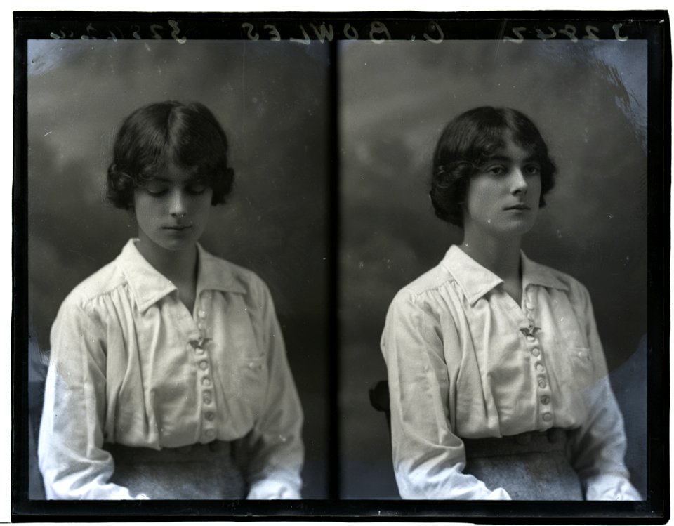 Miss C Bowles, 23 Feb 1915 (16555619226)