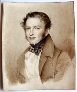 Miniatur, August Grahl, Kringemann, Papier