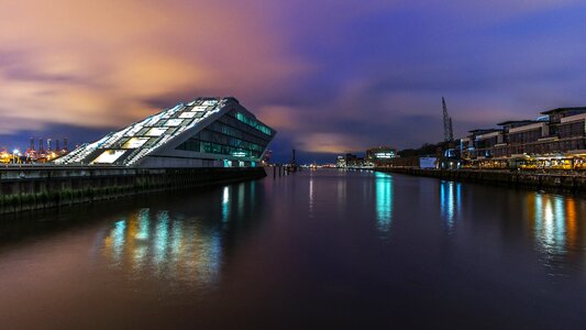 Travel reflection hamburg photo