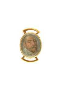 Miniatyrporträtt på Gustav II Adolf från 1630 cirka - Livrustkammaren - 97876 photo
