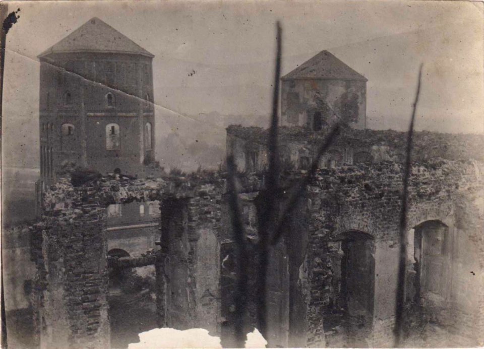 Mirski zamak. Мірскі замак (1915-18)