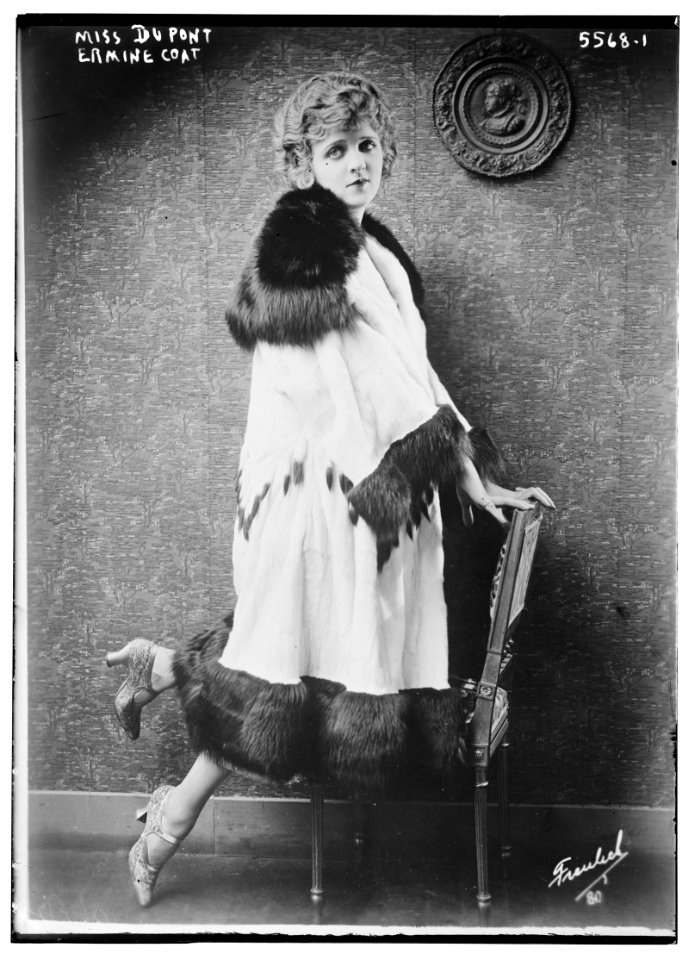 Miss Dupont, ermine coat LCCN2014713382