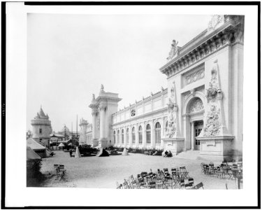 Ministry of War exhibition building, Paris Exposition, 1889 LCCN94500838