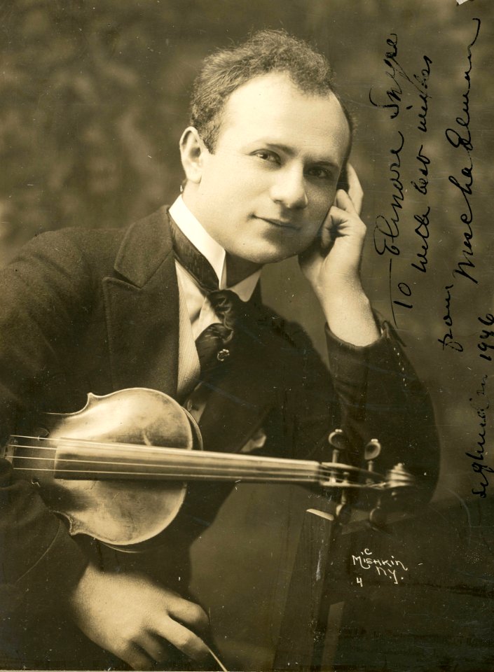 Mischa Elman, violinist (SAYRE 242)