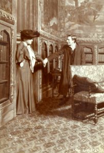 Minnie Maddern Fiske, stage actress, and George Arliss, stage actor (SAYRE 1965)