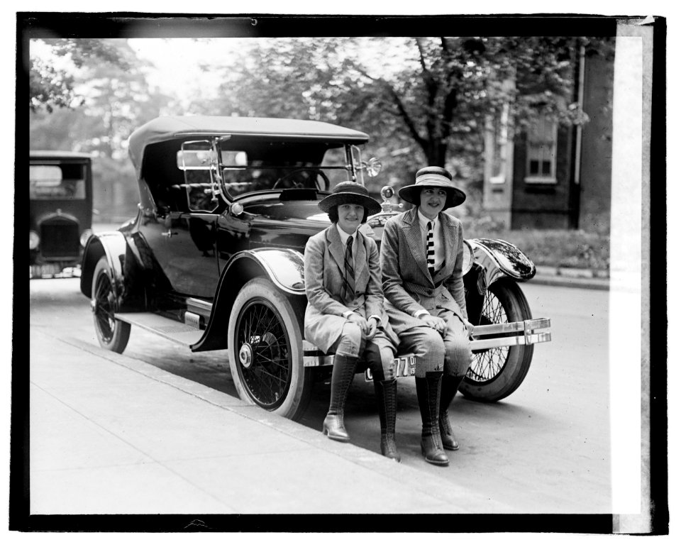 Miss Hazel Jones & Miss (Marion Cameron) LOC npcc.06621