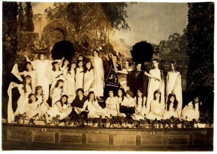 Miss Mackay's Pageant Children of Sunshine and Shadow as presented at Washington Irving High School. LOC nclc.05592