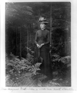 Miss Margaret Motti- taken in woods near mouth (of) Socateau LCCN95514494
