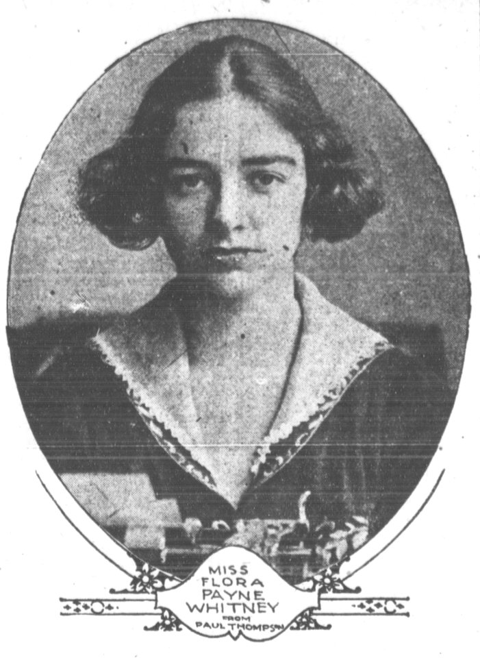 Miss Flora Payne Whitney