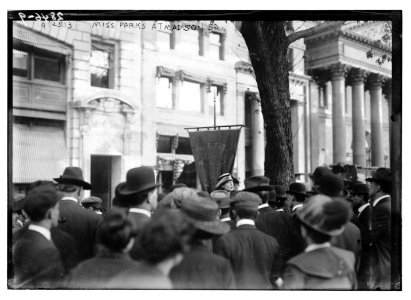 Miss Parks at Madison Sq. LCCN2014694399