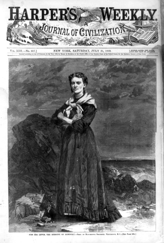 Miss Ida Lewis, the heroine of Newport - photo by Manchester Bros., Providence, R.I. LCCN96506930