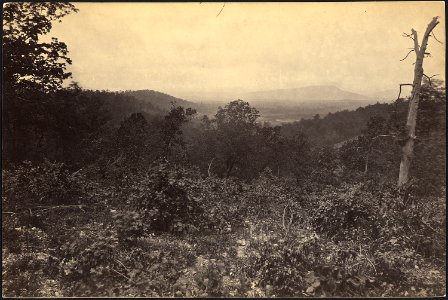 Mission Ridge, Sherman's attack, scene of - NARA - 533385 photo