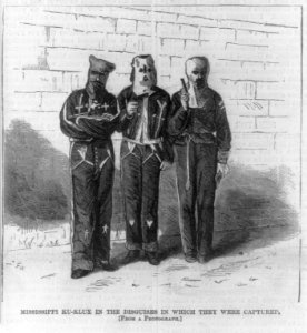Mississippi Ku-Klux in the disguises in which they were captured LCCN2006687376