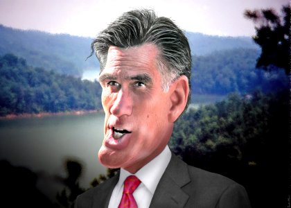 Mitt Romney Caricature (6731827285) photo