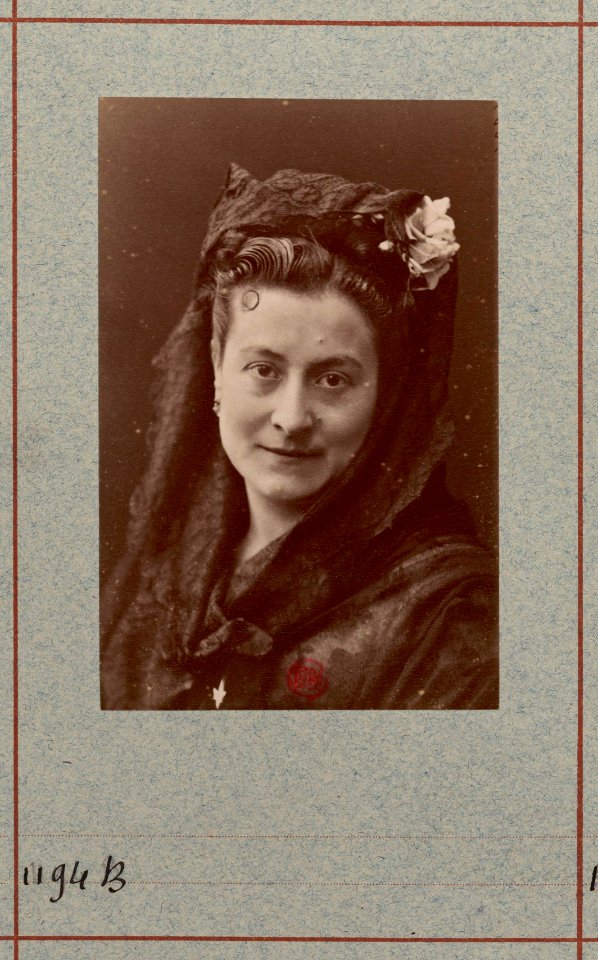 Mlle Peschard, photographie tirage, Atelier Nadar btv1b530822451