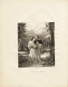 Mme Stoltz and M Duprez in La Favorite (4th act)