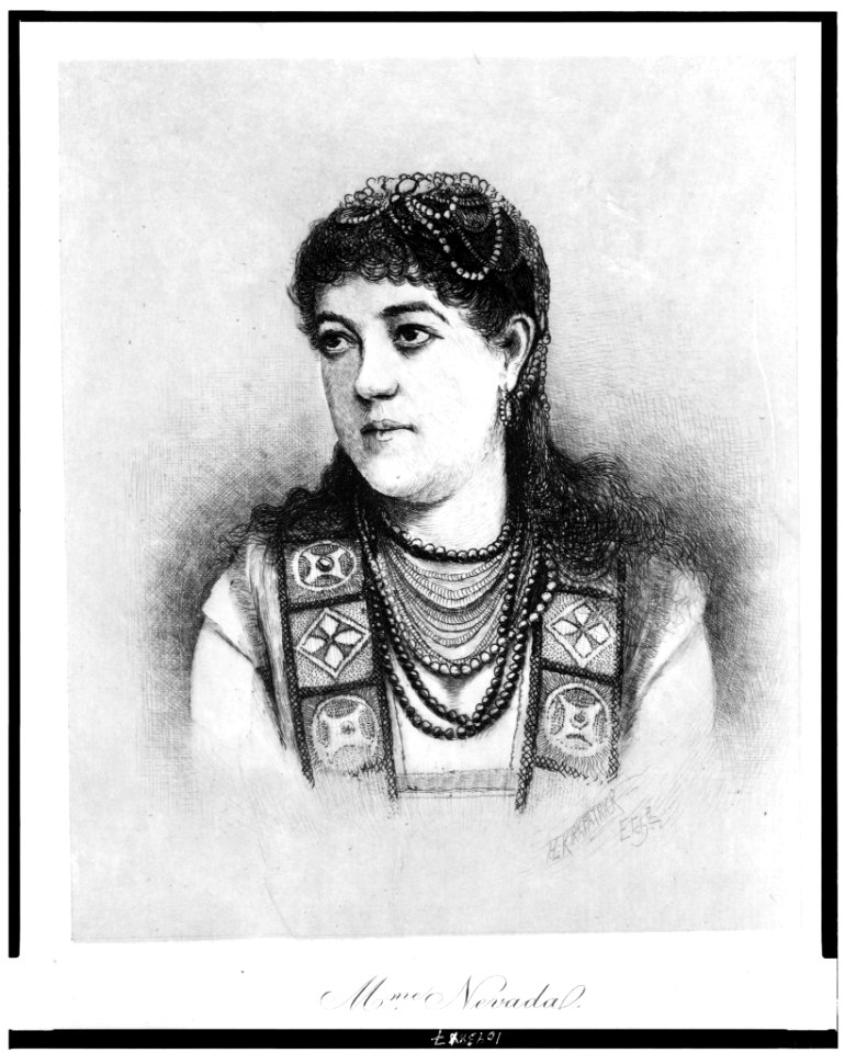 Mme. Nevada - H. Kirkpatrick etchd. LCCN93517620