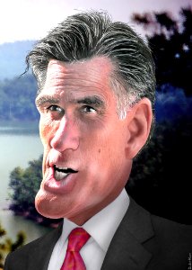 Mitt Romney Caricature (6731828121) photo