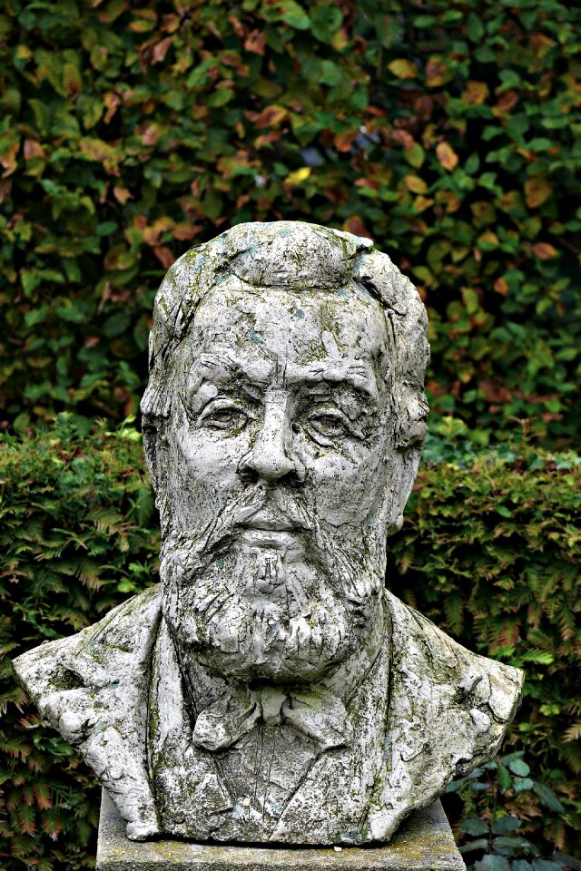 Old human portrait
