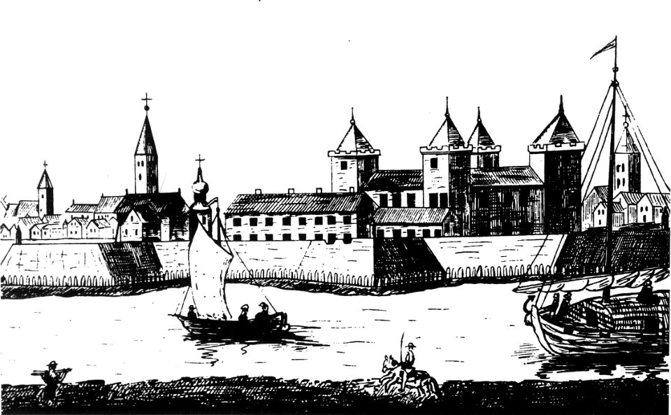 Mitau Ordensburg 1703