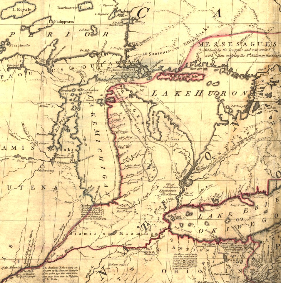 Mitchell map michigan