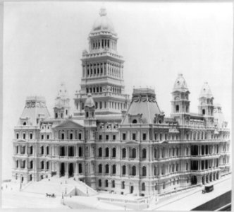 Model of new state capitol, Albany, New York LCCN96505295