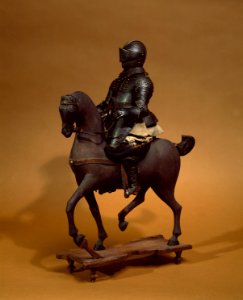 Modell av ryttare till häst - Skoklosters slott - 48098