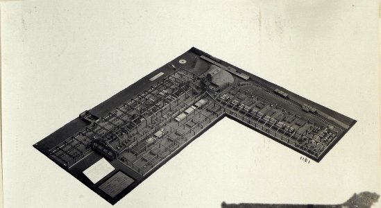 Modell eines Versorgungsbahnhofs der 4. k.u.k. Armee (BildID 15684766)