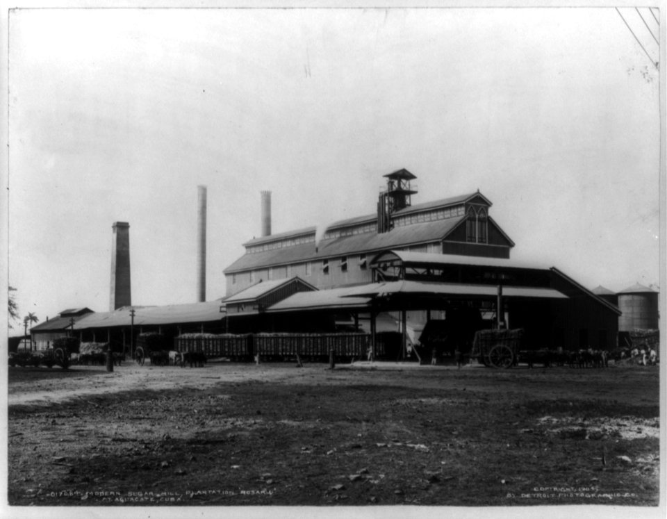 Modern sugar mill, plantation Rosario at Aguacate, Cuba LCCN89711672