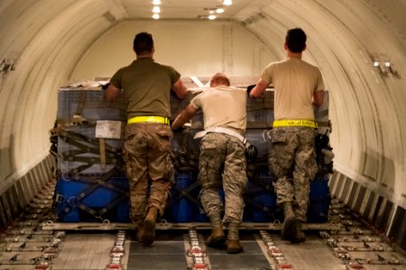 Mobility Guardian 2019 CRAF 757 delivers personnel, cargo 190908-F-BO262-1032