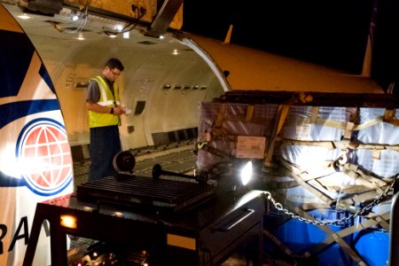 Mobility Guardian 2019 CRAF 757 delivers personnel, cargo 190908-F-BO262-1054