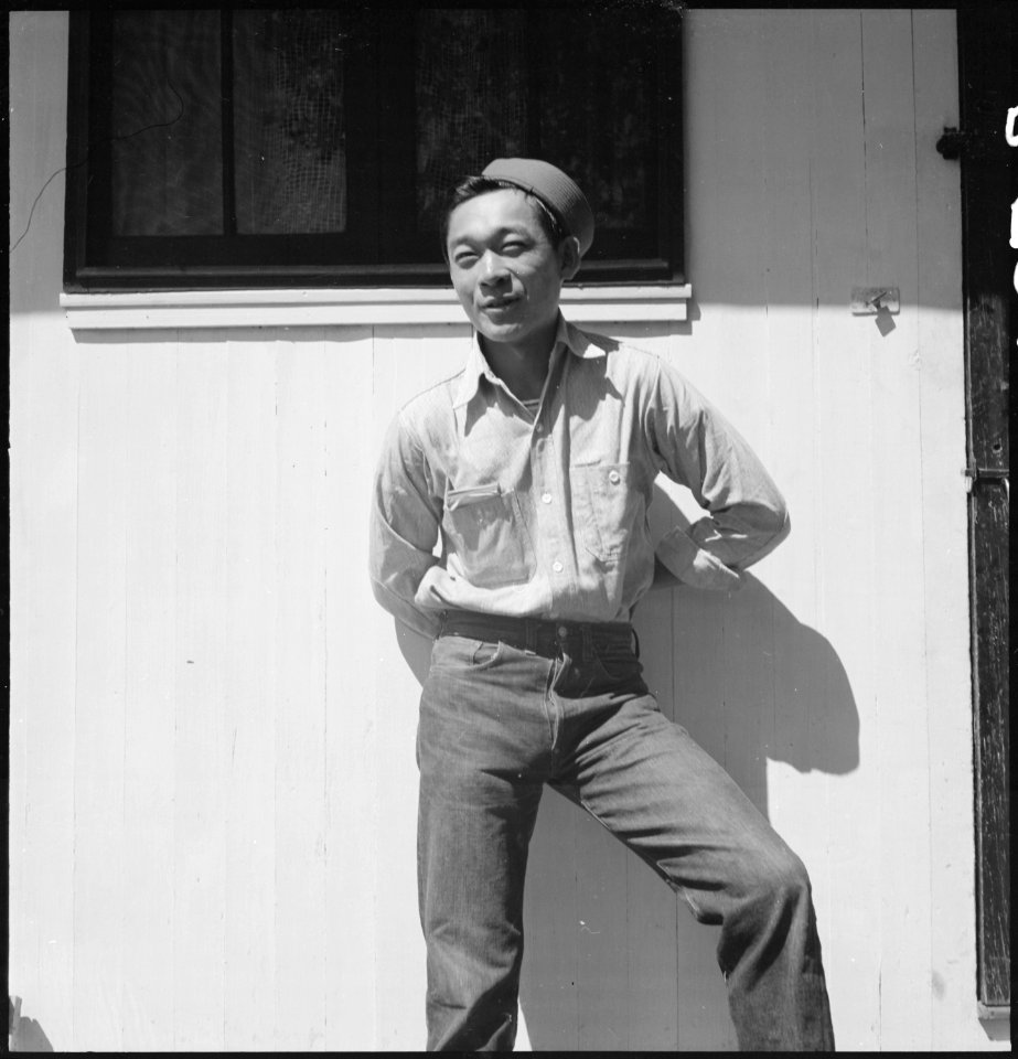 Niles, California. Young farmer, graduate of College of Agriculture, University of California, clas . . . - NARA - 536413
