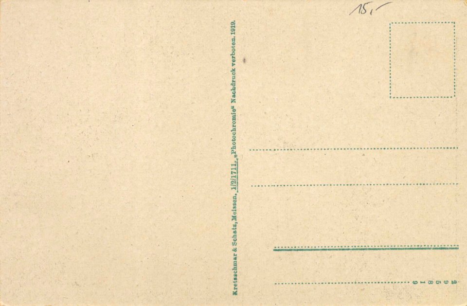 Mittweida, Sachsen - Dreiwerden (back) (Zeno Ansichtskarten)