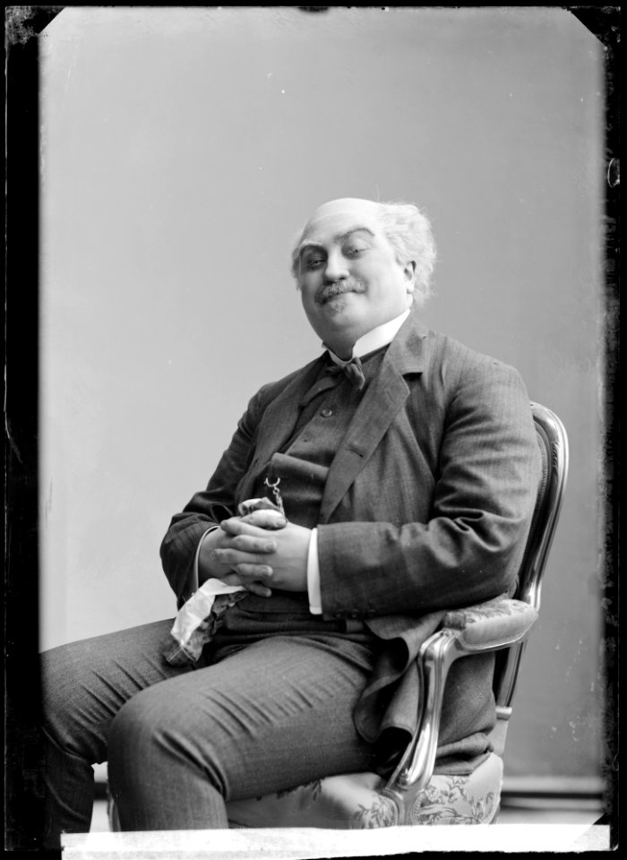 Nils Arehn in Kvinnans vapen at Svenska teatern 1908 - SMV - NA050