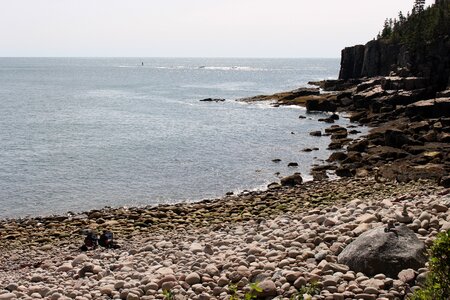 Artist paint coast